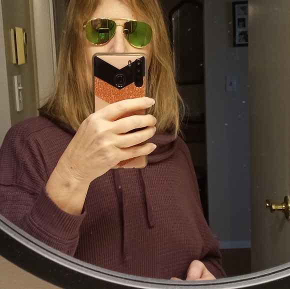 Super cute Versace Aviator sunglasses with rubber case NWOT - Picture 2 of 14